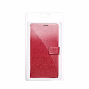 MEZZO Book чехол для Redmi Note 15 Pro 5G кошки красный