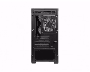 MSI MAG Forge M100R arvutikorpus Micro Tower must, läbipaistev