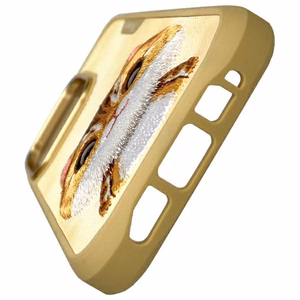 Nimmy Big Eyed Pet 2.0 Cat Ümbris jaoks iPhone 16 Pro - Roheline