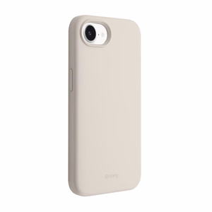 Crong Color Cover Magnetic MagSafe ümbris seadmele iPhone 17e / 16e, kivibeež