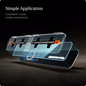 Spigen karastatud klaas "EZ FIT" SET MERCEDES E-CLASS 2020 / 2021