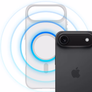 3mk Smoke MagCase iPhone Airi jaoks - valge-läbipaistev