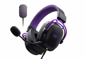 Havit H2002C+U - mängukõrvaklapid (mustad ja violetsed)