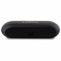 Guess Elongated Metallic Printed Logo Bluetooth TWS Kõrvaklapid + Docking Station - Must