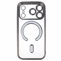 metallik MagSafe Ümbris jaoks Iphone 17 Pro Max Titanium