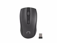 Natec traadita optiline hiir JAY 2 Wireless 2.4 GHz | 1600 DPI | must