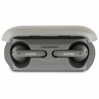 Guess Elongated Metalic Printed Logo Bluetooth TWS Kõrvaklapid + Docking Station - Hall