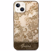 Guess GUHCP14MHGPLHC iPhone 14 Plus 6.7" ocher hardcase Porcelain Collection