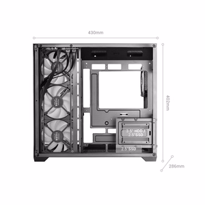 Mars Gaming MCV5 computer case Midi Tower Black