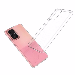 Geel kate Ultra Clear 0.5mm Samsung Galaxy A73 läbipaistev ümbris