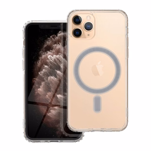 CLEAR MAG ÜMBRIS compatible with MagSafe jaoks IPHONE 11 Pro läbipaistev
