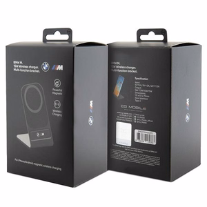 BMW nice. индукционный BMDCSMADGPK 15W чёрный/чёрный M Edition MagSafe