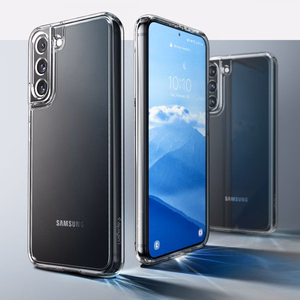 Spigen Ultra hübriidkott Samsung Galaxy S22 jaoks - läbipaistev