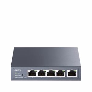 Cudy Gigabit Multi-WAN VPN ruuter juhtmega Fast Ethernet, Gigabit Ethernet hall