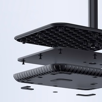 Acefast telescopic phone and tablet hoidja (135-230mm wide) jaoks the desk 360 ° must (E4 must)