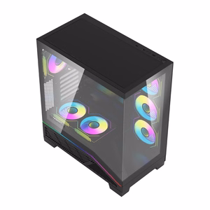 Arvutikorpus DarkFlash K430 + 6 ventilaatorit (must)