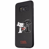 Karl Lagerfeld Choupette In Love Ümbris jaoks Samsung Galaxy S8 Plus - must