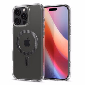 SPIGEN ümbris ULTRA HYBRID MAG compatible with MagSafe jaoks IPHONE 16 Pro Max carbon fiber