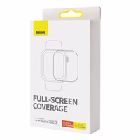 Baseus 41mm Protective Film jaoks AP Watch 7/8, Clear