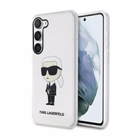 Karl Lagerfeld KLHCS23SHNIKTCT S23 S911 läbipaistev hardcase Ikonik Karl Lagerfeld