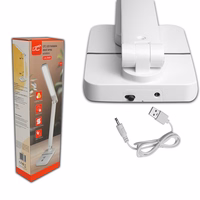 LED laualamp 3W, 3000/4500/6000K, reguleeritav, 1200mAh, valge, LTC