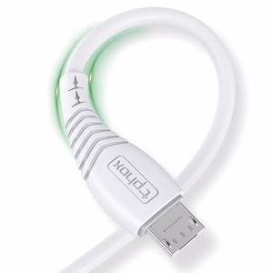 CABLE T-PHOX NATURE MICRO USB WHITE 1.2M 3A