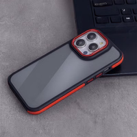 Telefoni Ümbris "Crystal Black" Samsung S911 S23 Punane