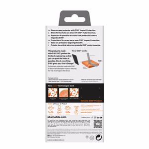 SBS Extreme Mag D3O MagSafe Ümbris jaoks iPhone 16 Plus - Läbipaistev