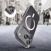 Tech-Protect Flexair Hybrid CC MagSafe Ümbris jaoks iPhone 17 Pro Max - Läbipaistev