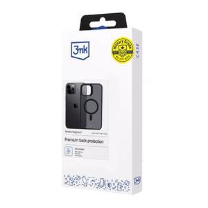 3mk Smoke MagCase jaoks Apple iPhone 12 Pro Max - must
