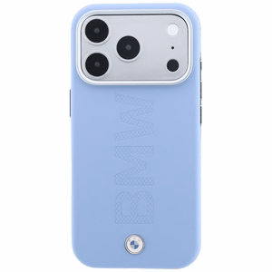 BMW Sign Centered Deboss MagSafe ümbris mudelile iPhone 17 Pro / 18 Pro – sinine