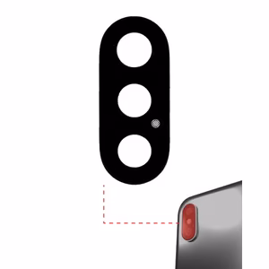 Rear Camera Lens Ühildub Apple iPhone X Rear Camera Lens / PREMIUM /