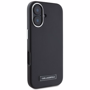 Karl Lagerfeld FW Metal Plate MagSafe iPhone 16 Plus Ümbris - must