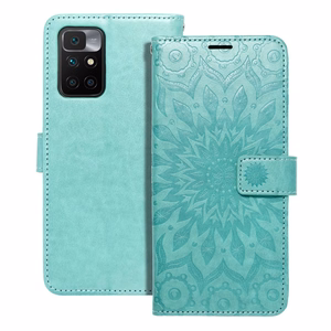 MEZZO Book ümbris jaoks XIAOMI Redmi 10 / 10 2022 mandala roheline