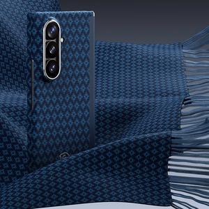 Benks Magnetic Armor Grid Air Grand Combo ümbris (C.K.FL.SA.BE.0051) Samsung Galaxy Z Fold 8 Ultra mudelile, sinine
