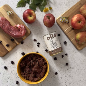OLLO Pure Deer märg koeratoit, 850 g