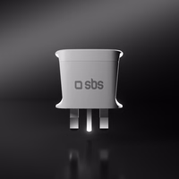 SBS UK Travel Adapter - Universal - Valge