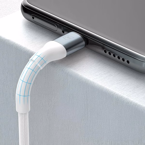 3mk Hyper Kaabel 3mk Hyper Kaabel N-SERIES USB-C / USB-C 1m 20V/3A 60W / valge