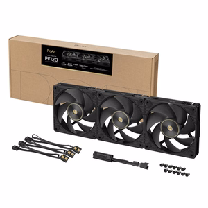 ASUS ProArt PF120 Fan PWM Black 3in1 Computer case 12 cm 3 pc(s)