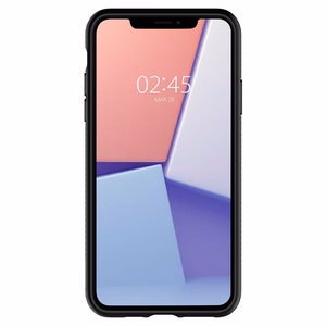 Spigen Liquid Air iPhone 11 ümbris - matt must