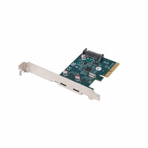 Lanberg PCI-Express X1 Card to 2X USB-C 3.2 GEN 2X1 Low profile PCE-UC3-002