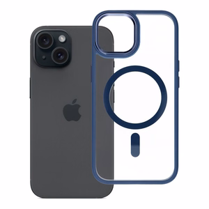 ROAR case MAG BUMPER compatible with MagSafe for IPHONE 15 navy blue