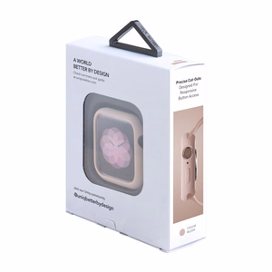 Чехол Uniq Lino для Apple Watch 4 / 5 / 6 / SE 44 мм - розовый