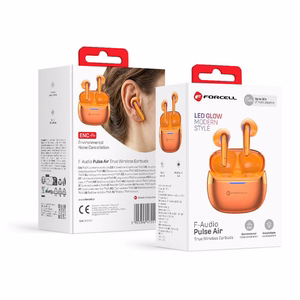 Forcell F-Audio Pulse Air ENC Wireless In-Ear TWS Earbuds gold