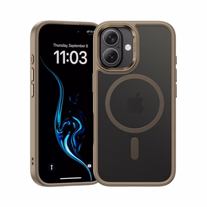 Benks Magnetic Mist Ümbris Metal Frame jaoks Iphone 16 titanium