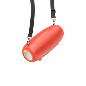 Borofone Portable Bluetooth Speaker BP13 Dazzling with microphone punane
