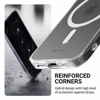 Crong Clear MAG Cover - iPhone 17e / 16e MagSafe ümbris (Clear)