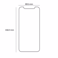 Karastatud klaas 2,5D jaoks iPhone XS Max / 11 Pro Max