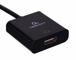 Gembird A-CM-HDMIF-03 USB graafikaadapter 3840 x 2160 pikslit must