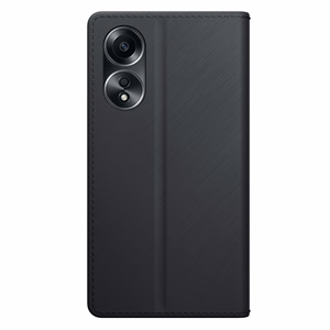 3mk Wallet Ümbris jaoks Oppo A58 4G - must